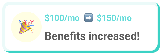 more benefits